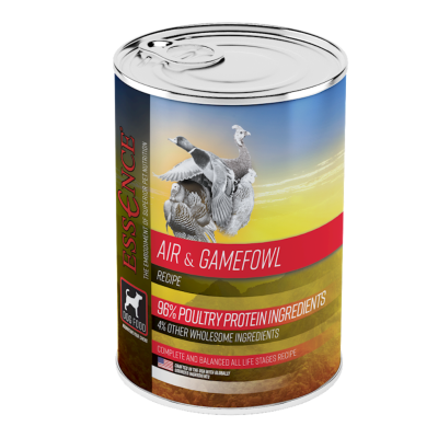 Essence Original Canned Dog Food, Air & Gamefowl, 13-oz