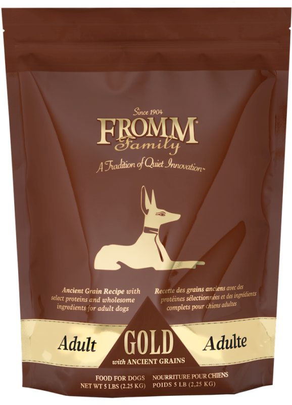 Fromm Gold Dry Dog Food, Ancient Grains Adult, 5-lb