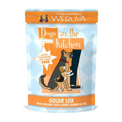 Dogs in the Kitchen Originals Wet Dog Food, Goldie Lox, Chicken & Salmon, 2.8-oz