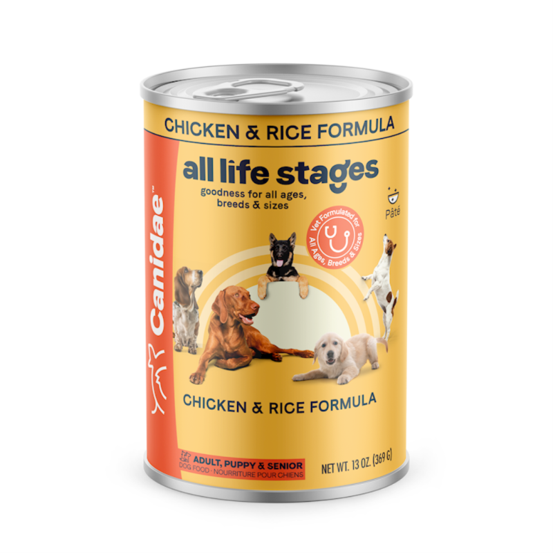 Canidae All Life Stages Canned Dog Food, Chicken & Rice, 13-oz