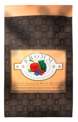 Fromm Four-Star Dry Dog Food, Pork & Applesauce, 26-lb