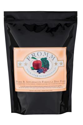 Fromm Four-Star Dry Dog Food, Pork & Applesauce, 5-lb