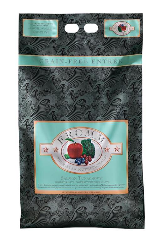 Fromm Four-Star Dry Cat Food, Salmon Tunachovy, 15-lb