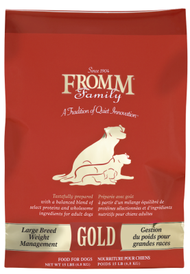 Fromm Gold Dry Dog Food, Large Breed Weight Management, 15-lb