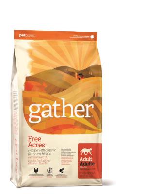 Gather Dry Cat Food, Adult, Free Acres Chicken, 4-lb