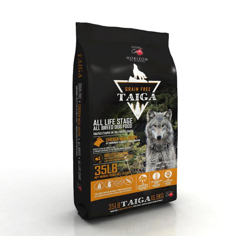 Horizon Taiga Grain Gree Chicken Dry Dog Food, 35-lb