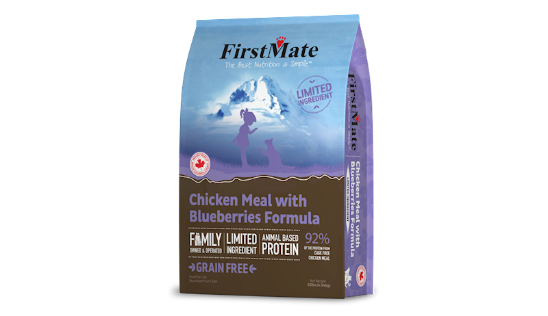 FirstMate Grain-Free Dry Cat Food, Chicken, 10-lb
