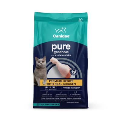 Canidae Pure Grain Free Dry Cat Food, Chicken, 5-lb