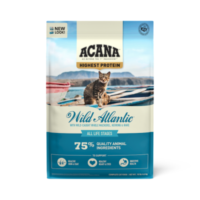 Acana Grain-Free Dry Cat Food, Wild Atlantic, 10-lb