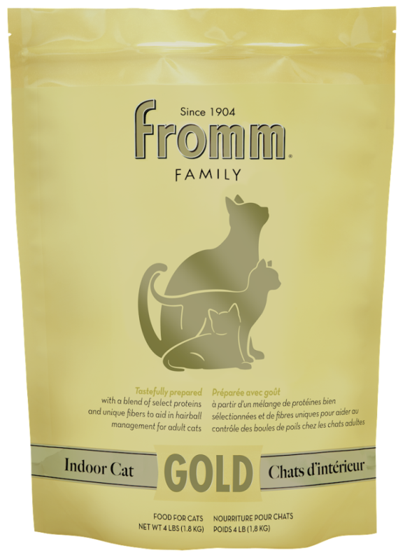 Fromm Gold Dry Cat Food, Indoor Cat, 4-lb
