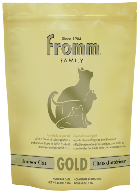 Fromm Gold Dry Cat Food, Indoor Cat, 4-lb