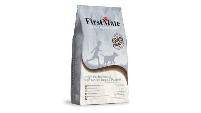 FirstMate Grain Friendly Dry Dog Food, High Performance Active & Puppy, 5-lb
