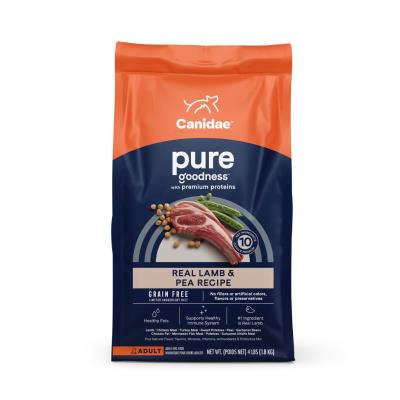 Canidae Pure Grain Free Dry Dog Food, Lamb & Sweet Potato, 4-lb