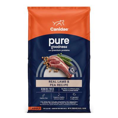 Canidae Pure Grain Free Dry Dog Food, Lamb & Sweet Potato, 22-lb