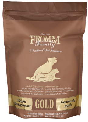 Fromm Gold Dry Dog Food, Weight Management, 5-lb