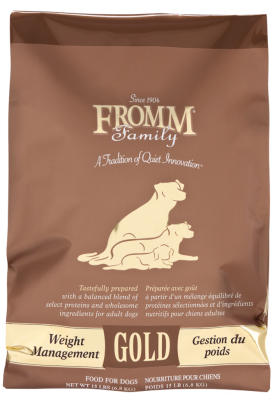 Fromm Gold Dry Dog Food, Weight Management, 15-lb