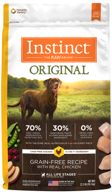 Instinct Original Dry Dog Food, Chicken, 22.5-lb