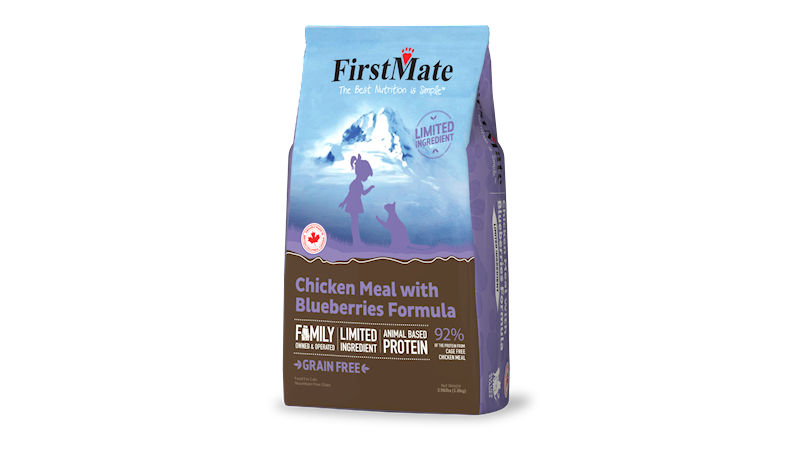 FirstMate Grain-Free Dry Cat Food, Chicken, 3.96-lb
