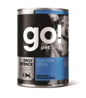 Go! Daily Defence Canned Dog Food, Chicken Stew, 13.2-oz