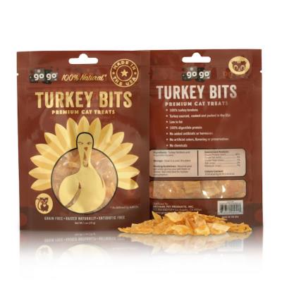 GoGo Turkey Tendon Bits Cat Treats, 1-oz