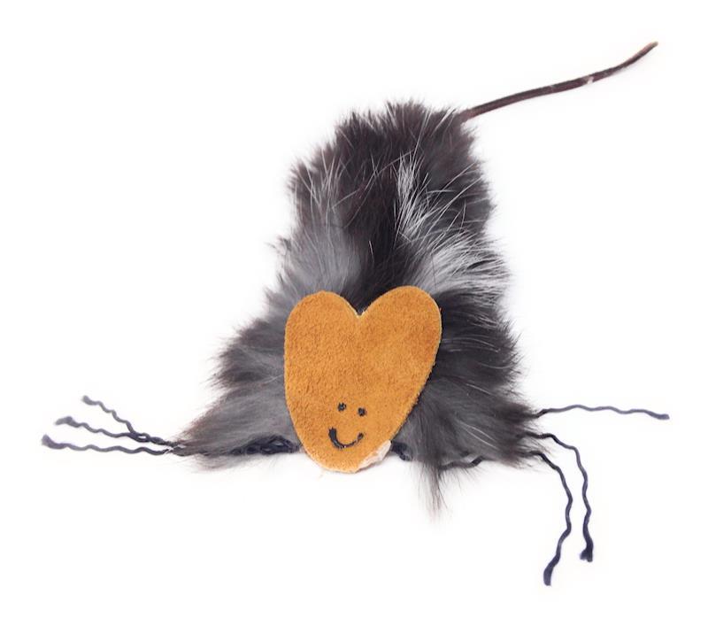 Boca Pet Real Fur Rat Cat Toy