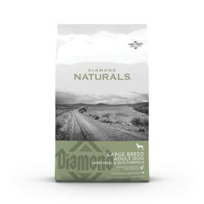 Diamond Naturals Dry Dog Food, Large Breed Adult, Lamb & Rice, 40-lb