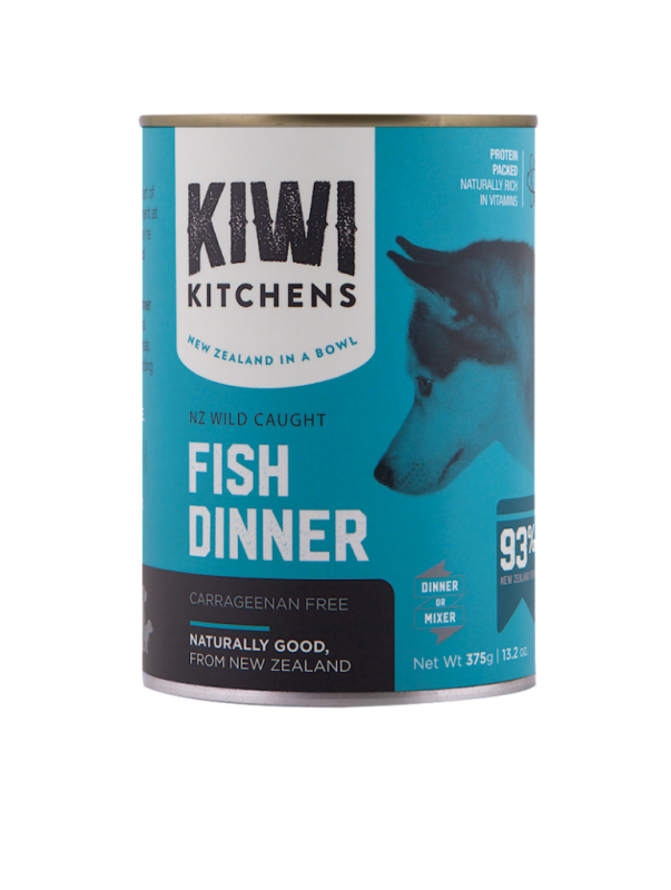 Kiwi Kitchens Fish Dinner Wet Dog Food, 13.2-oz