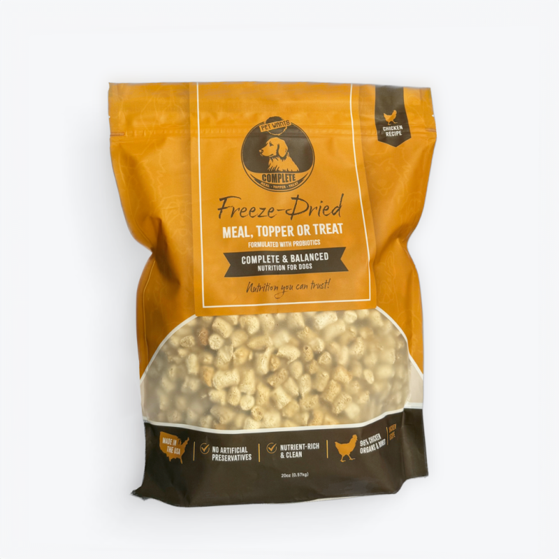 Pet Wants Complete Freeze-Dried Chicken Recipe 20 oz