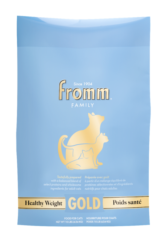 Fromm Gold Dry Cat Food, Healthy Weight, 10-lb