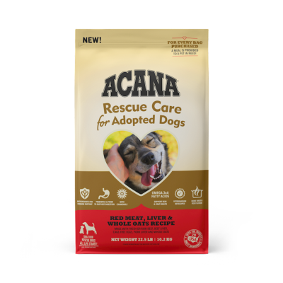 Acana Rescue Care Dry Dog Food, Red Meat, Liver & Whole Oats, 22.5-lb