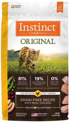 Instinct Original Dry Cat Food, Chicken, 2.2-lb