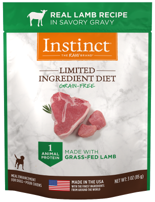 Instinct Limited Ingredient Diet Wet Dog Food, Lamb, 3-oz