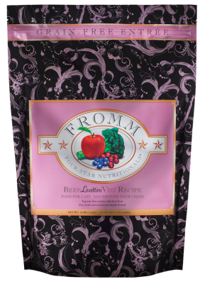 Fromm Four-Star Dry Cat Food, Beef Livattini Veg, 4-lb