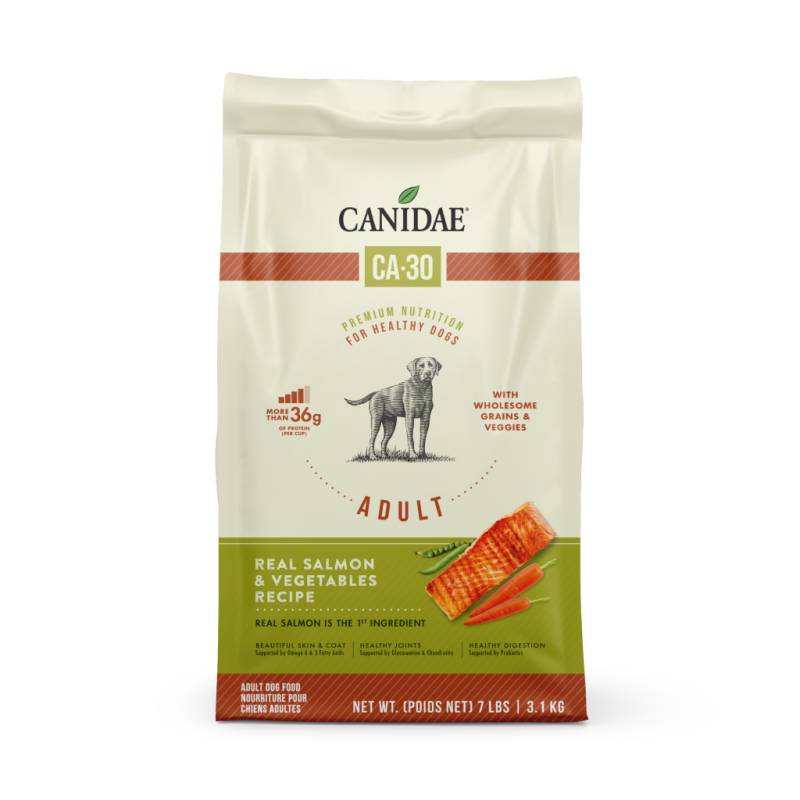 Canidae CA-30 Dry Dog Food, Salmon & Vegetable, 7-lb