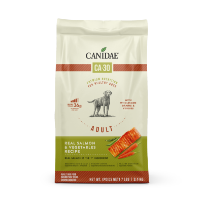 Canidae CA-30 Dry Dog Food, Salmon & Vegetable, 7-lb