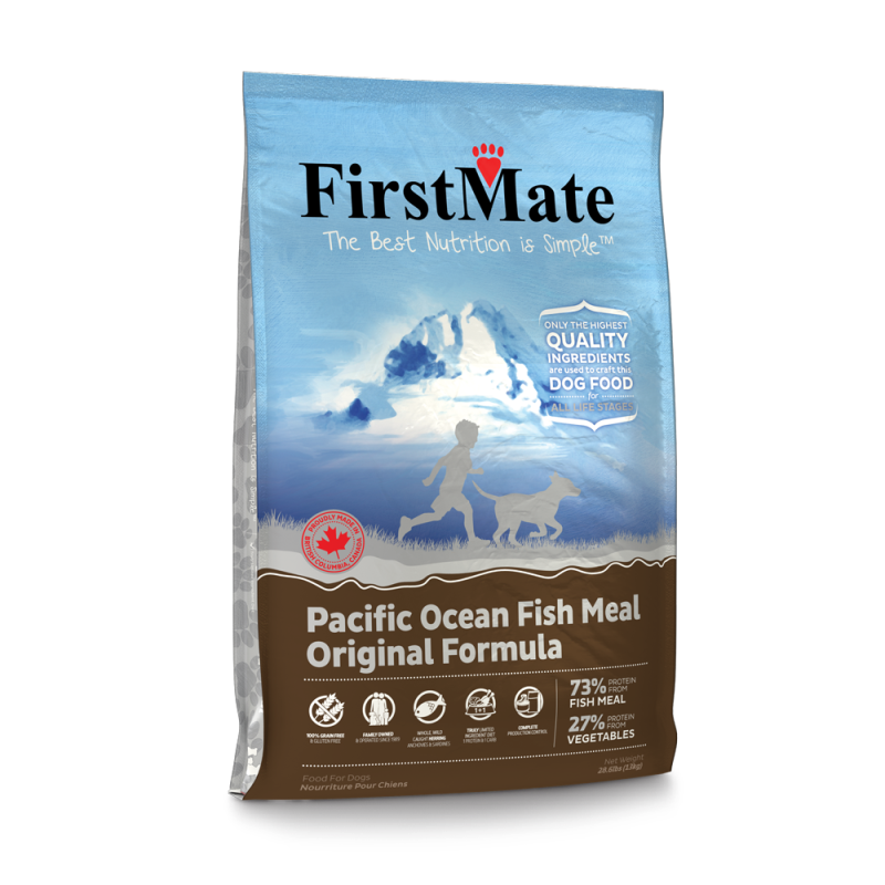 FirstMate Grain-Free Dry Dog Food, Ocean Fish, 28.6-lb