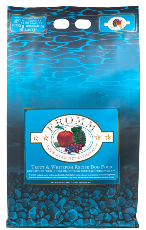 Fromm Four-Star Dry Dog Food, Trout & Whitefish, 12-lb