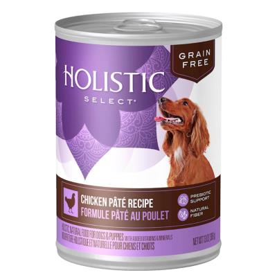 Holistic Select Canned Dog Food, Chicken, 13-oz