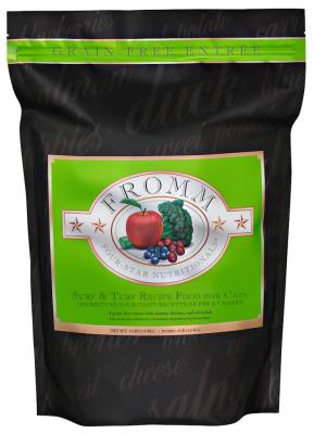 Fromm Four-Star Dry Cat Food, Surf & Turf Formula, 4-lb