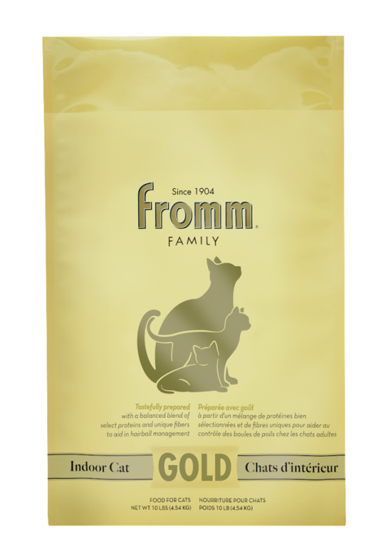 Fromm Gold Dry Cat Food, Indoor Cat, 10-lb