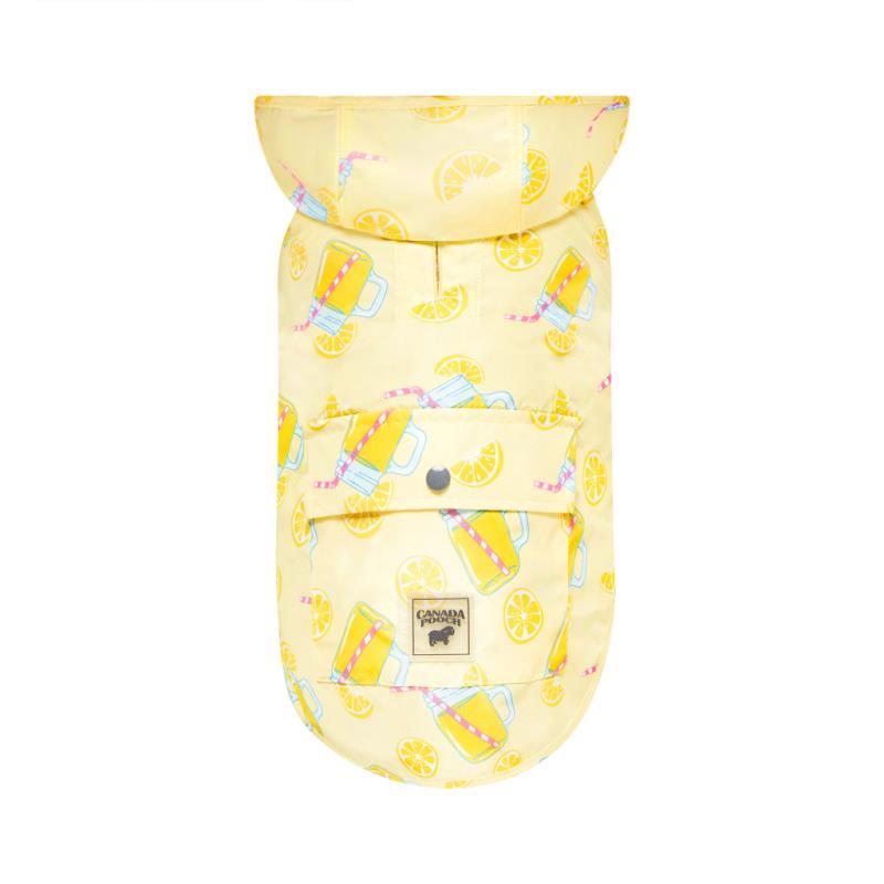 Canada Pooch Pick Me Dog Poncho, Lemonade, 24-in