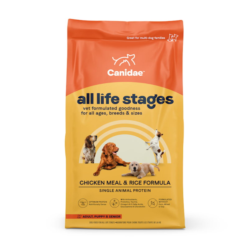 Canidae All Life Stages Dry Dog Food, Chicken Meal & Rice, 27-lb