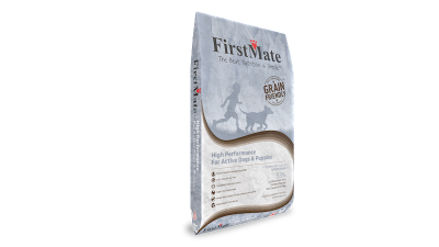 FirstMate Grain Friendly Dry Dog Food, High Performance Active & Puppy, 25-lb