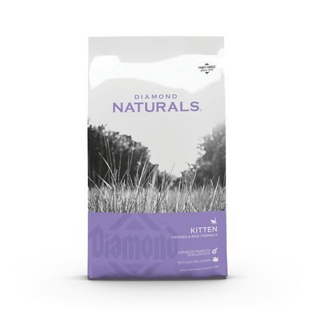 Diamond Naturals Dry Cat Food, Kitten, Chicken & Rice, 6-lb