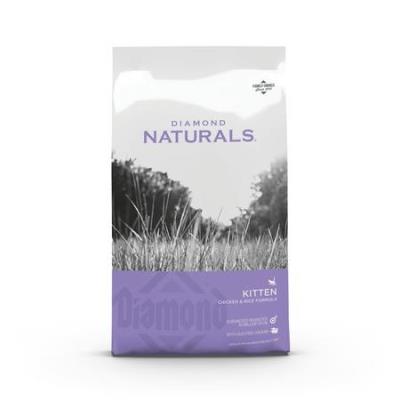Diamond Naturals Dry Cat Food, Kitten, Chicken & Rice, 6-lb