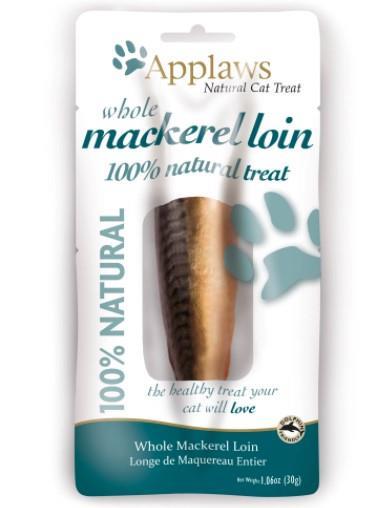 Applaws Whole Mackerel Loin Cat Treat, 1.06-oz