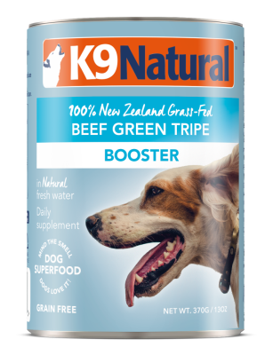 K9 Natural Beef Green Tripe Canned Booster for Dogs, 13-oz