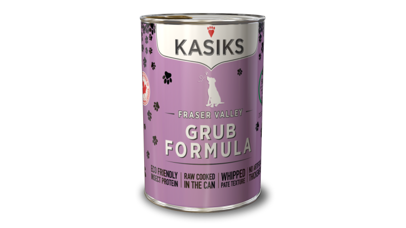 Kasiks Grain-Free Canned Dog Food, Grub, 12.2-oz