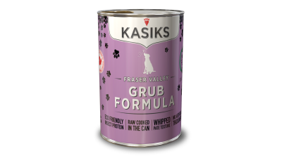 Kasiks Grain-Free Canned Dog Food, Grub, 12.2-oz