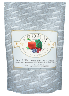 Fromm Four-Star Dry Cat Food, Trout & Whitefish, 5-lb